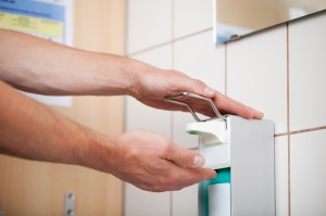 Antiseptic processing of hands and skin